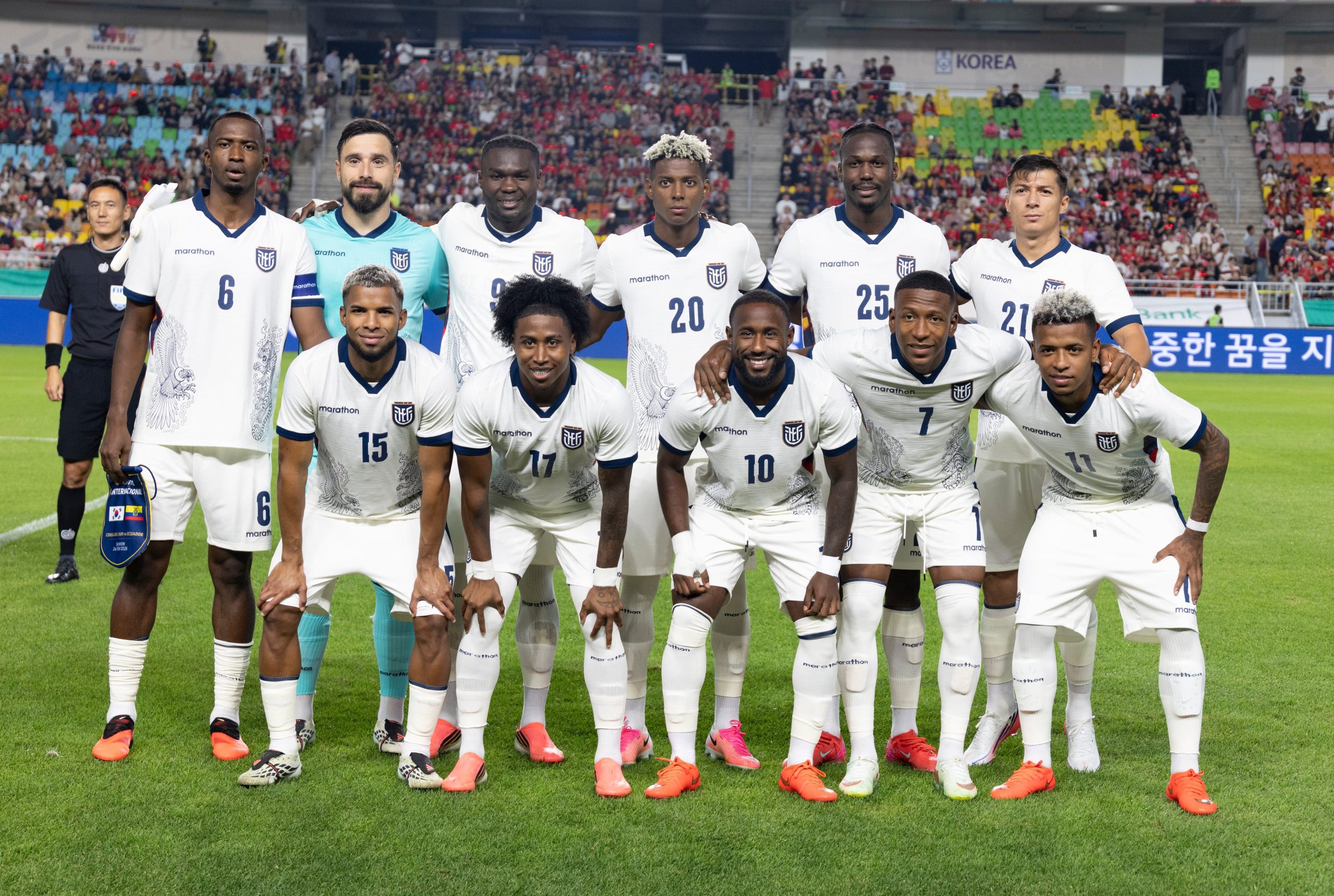Ecuador viaja a Japón para la Copa Kirin tras la derrota ante Corea del Sur